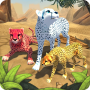 icon Cheetah Family Sim(Hewan Keluarga Prisso Cheetah Sim)