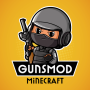 icon Guns for Minecraft New Mod Weapons(Senjata Proyektor Wajah Untuk Minecraft
)