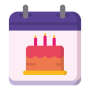 icon HB(HB: pengingat ulang tahun dan kalender
)