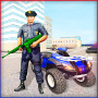 icon US Police ATV Quad Bike Gangter Chase Game(Polisi AS ATV Quad Bike)