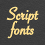 icon Script Fonts()