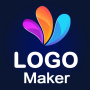 icon Logo maker Design Logo creator (Pembuat logo Desain Pembuat logo)