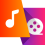 icon Video to MP3 - Video to Audio (Video ke MP3 - Pemutar Video ke Audio Y-Tube Play: Popup Musik Gratis Pemutar Youtube Pemutar)