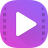 icon HD Video Player(Pemutar Video Merah+ Semua Format) 2.8.8