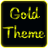 icon Golden Theme(Golden Theme GO Launcher) 5.76