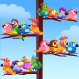 icon Bird Color Sort(Warna Burung Urutkan : Game Puzzle Game
)
