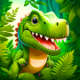 icon Dinosaur games for kids(Permainan dinosaurus anak-anak untuk bayi)