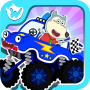 icon Wolfoo Monster Truck(Wolfoo Truk Monster Polisi
)