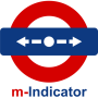 icon mIndicator(m-Indicator gratis dan bilingual: Mumbai Local)