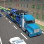 icon 3D Car transport trailer truck (Truk trailer pengangkut mobil 3D)