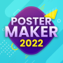 icon Poster Maker(Poster, pembuat spanduk
)