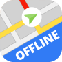 icon Offline Maps & Navigation (Peta Navigasi Offline)