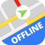 icon Offline Maps & Navigation(Peta Navigasi Offline)