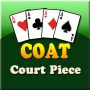 icon Card Game Coat : Court Piece (Lambang Permainan Kartu: Sepotong Pengadilan)