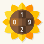 icon 19 numbers. Math puzzle (19 nomor. Teka-teki matematika)