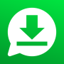 icon Status Saver(Simpan status video untuk bobablock WA)