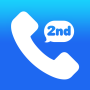 icon 2nd Line - Second Phone Number (2nd Line - Nomor Telepon Kedua
)