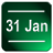 icon Date in Status Bar 2(Bilah Status Tanggal 2) 1.9.3