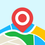 icon GPS Maps Navigation & Location (Peta GPS Navigasi Lokasi)