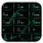 icon ExDialer MetalGate Green Theme(Tema Dialer MetalGate Green) 4.0