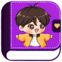 icon BTS DIary(BTS Diary-Kpop App dengan kunci
)