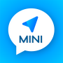 icon Mini Chat(Obrolan Mini HD 2021 : Teks, Panggilan Suara Obrolan Video)