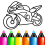 icon Kids Drawing For Boys-Coloring(Halaman Mewarnai Anak-Anak Untuk Anak Laki-Laki)