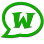 icon WhtzDirect(WhtzObrolan Langsung tanpa menyimpan)