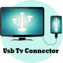 icon Usb Connector(Berbagi Layar USB - Telepon ke TV)