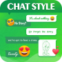 icon Chat Style(Gaya Obrolan untuk WhatsApp
)