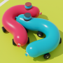 icon Sausage Cars Battle 3D(Sosis Mobil
)