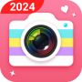 icon Camera(Kamera Kecantikan -Selfie, Stiker
)