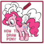 icon Drawing Little Pony(Cara menggambar kuda poni kecil yang lucu)