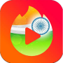 icon com.vigo.video.indian.app(Aplikasi Status Video Vigo India
)