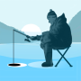 icon Ice fishing(memancing es. Tangkap bass.)