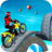 icon Superhero gt Stunt Biker Race(Superhero Bike Stunts Balapan 3D) 4.4