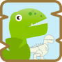 icon Dino Puzzle(Dino Puzzle - permainan puzzle Jigsaw gratis untuk Anak-Anak
)