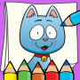 icon Kitten Coloring Book - Cat Drawing Book For Kids (Kitten Coloring Book - Cat Drawing Book For Kids
)