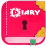 icon Diary with lock (Diary dengan kunci)