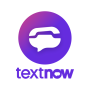 icon TextNow: Call + Text Unlimited (TextNow: Panggilan + Teks Tak Terbatas)