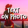 icon Text On Photo(- Editor Teks Foto)