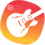 icon Guitar Guide(GarageBand Music in studio Clue
)