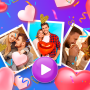 icon Love video maker with song and photo ()