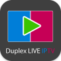 icon Duplex Live IPTV(Duplex IPTV 4k player Kotak TV Tips Petunjuk
)