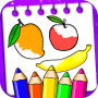 icon Fruits Coloring Book()