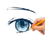 icon Drawing Eyes (Menggambar Mata
)