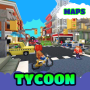 icon Tycoon Maps(Peta Pro Tycoon untuk Minecraft PE
)
