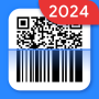icon QR & Barcode Scanner(Aplikasi Pemindai Kode QR, Pindai QR Sepak)