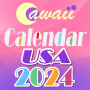 icon 2024 Cawaii Calendar (2024 Kereta Kalender Cawaii)
