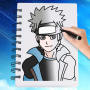 icon Draw anime(Cara Menggambar Anime
)